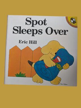 10/$25 Vintage 90's Spot Sleeps Over Lift the Flap Storybook Eric Hill